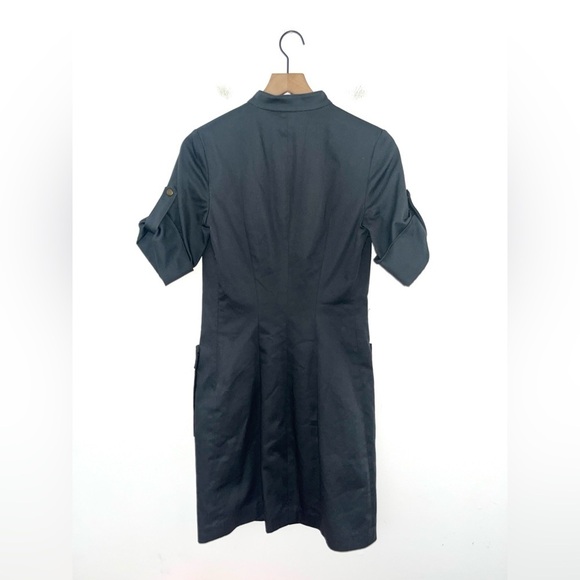 EMERSON FRY Gray Mock Neck Mini Dress Size 4 - Picture 5 of 10